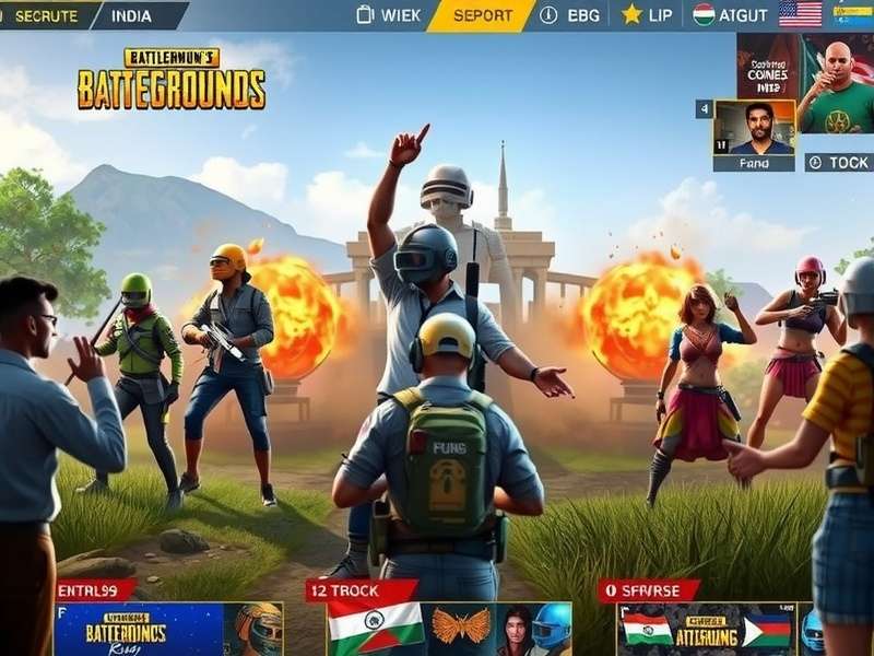 PUBG Champion Warriors different game modes selection screen